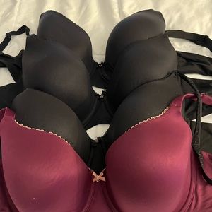Body by Victoria lightly lined demi bras